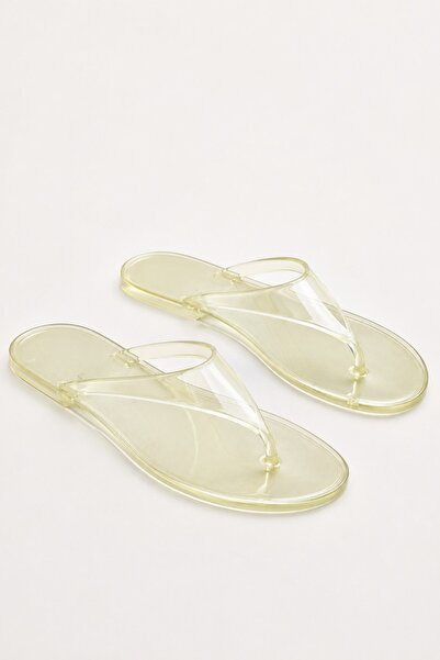 İX Jelly Candy Women's Transparent Flip-Flops Gel Beach Slippers