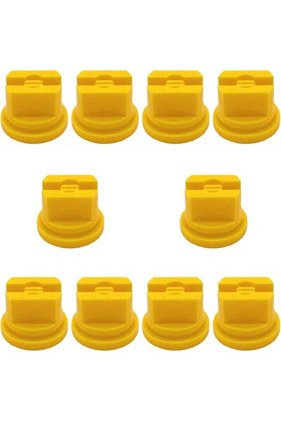 STARSTAR Flat fan-shaped nozzles, 10-pack, suitable for garden irrigation, ye...