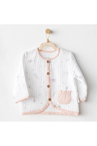 andywawa Baby Muslin Jacket Love Family