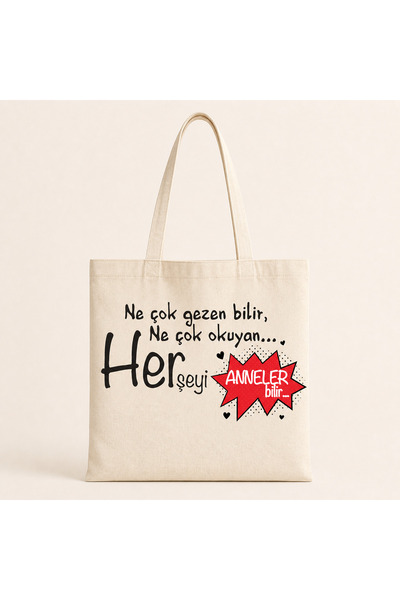 Kırtasiye Ofisi Što više putujete, to više znate, to više čitate - torba sa š...