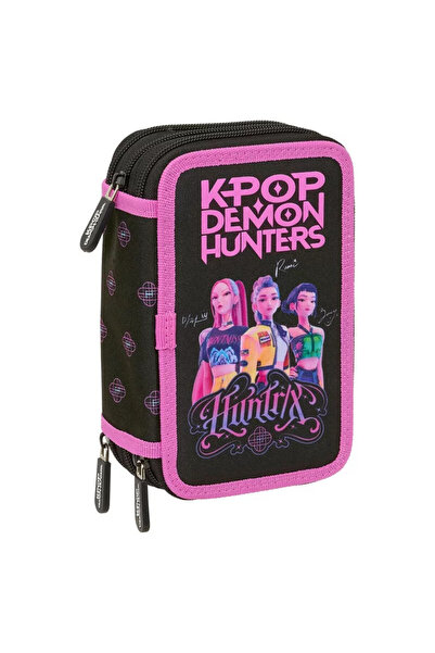 GIMSA K-pop Demon Hunters Penar negru cu 3 compartimente NOU