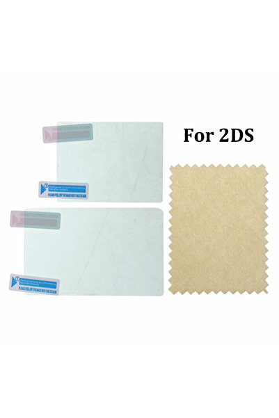 JCD For 2DS Clear Protective Film For NDS DSi NDSi XL LL NDSL DS Lite Top+Bot...
