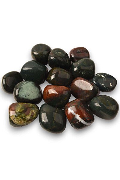 craftmystic Bloodstone Tumbled Stone - Energy and Vitality for Your Life 2-3 cm