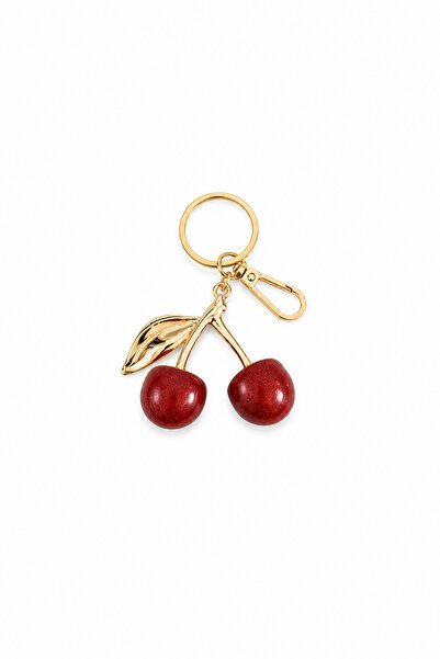 Nildenhobim Cherry Figured Bag Ornament and Keychain – Luxurious Decorative B...