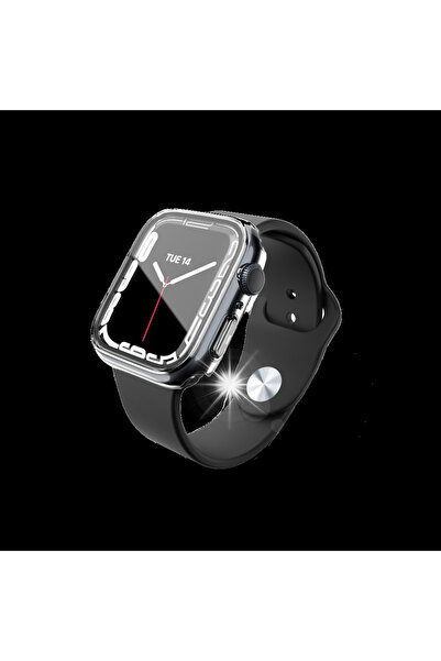 NEXT ONE Carcasă de protecție transparentă pentru Apple Watch 45 mm