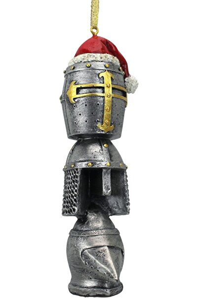 DESIGN TOSCANO Noel Ağacı Süsü - Orta Çağ Kaskı Totem Kutlama Günü Süslemesi ...