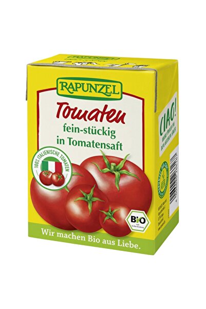 Rapunzel Sos de roșii cu bucăți fine de roșii organice, 390g