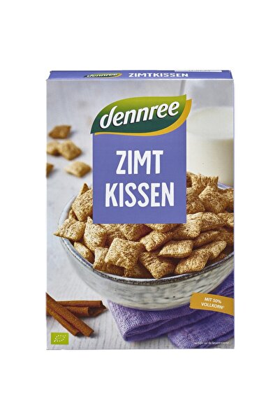 Dennree Biscuiți bio din ovăz cu scorțișoară, 300g