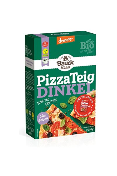 Bauckhof Amestec de făină de spelt pentru pizza organică Demeter, 350g