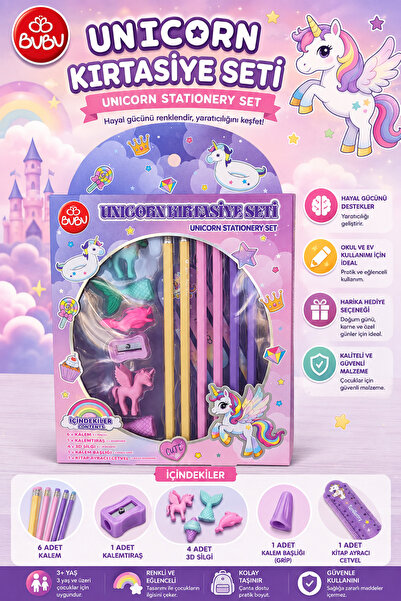 Ceren Kırtasiye Unicorn Kalem seti