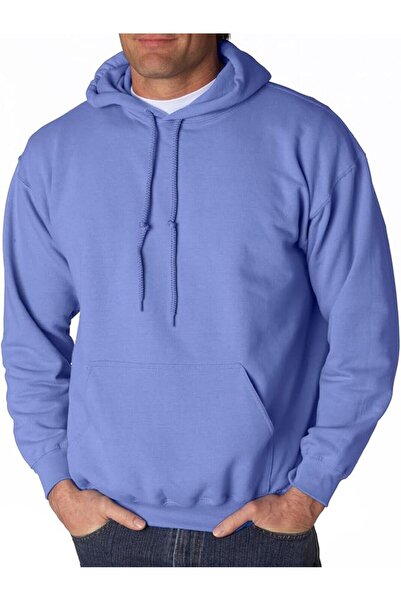 GILDAN Men's Fleece Hooded Sweatshirt