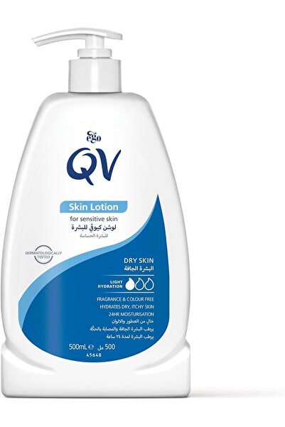 QVT QV Skin Lotion 500ml - Lightweight Moisturizer for Dry and Sensitive Skin...