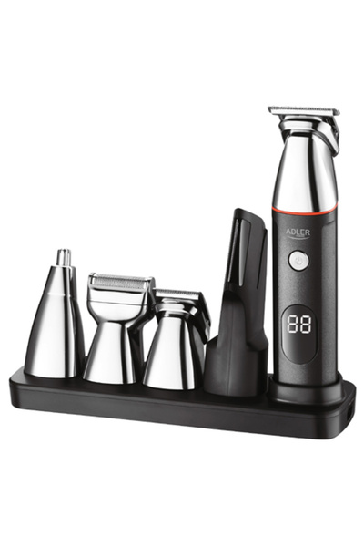 adler AD 2946 Kit de îngrijire personală pentru bărbați 5-în-1 cu afișaj LED