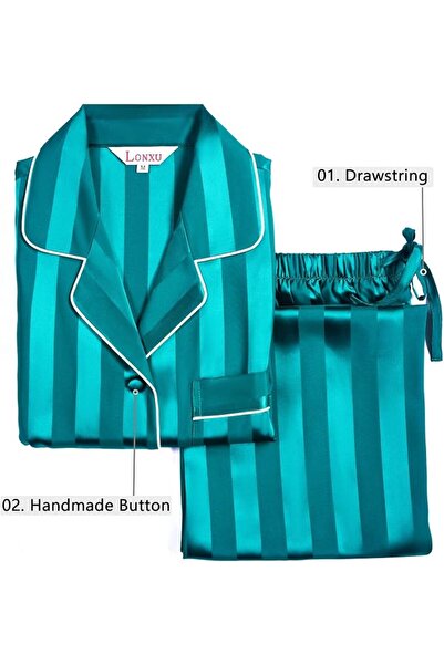 GENERAL LONXU womens Dmz0017 Pajama Set (pack of 2)