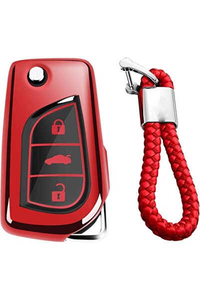 GENERAL غطاء مفتاح السيارة للنساء من M.JVisun لغطاء مفتاح تويوتا (عبوة من قطع...
