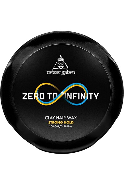 UrbanGabru Clay Hair Wax : Zero to Infinity- Strong Hold | Volume | Hair Styl...