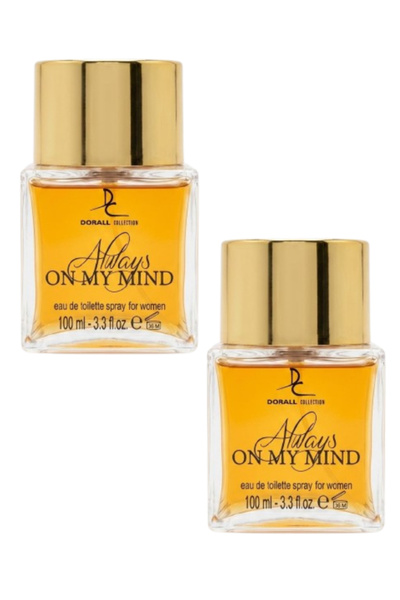 DORALL COLLECTION قطعتان من عطر أون ماي مايند 100 مل