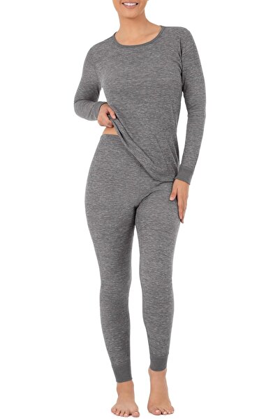 Fruit of the loom Women's Micro Waffle Premium Thermal Set
