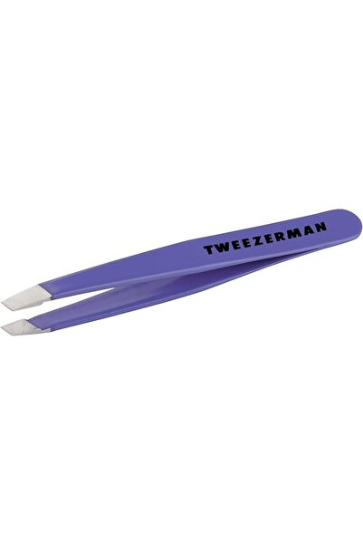 Tweezerman Rose Gold Mini Slant Tweezer with Case