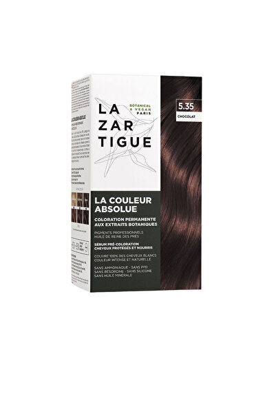 Lazartigue La Couleur Absolue Ammoniakfreie Permanente Haarfarbe # 5,35 1 Ein...