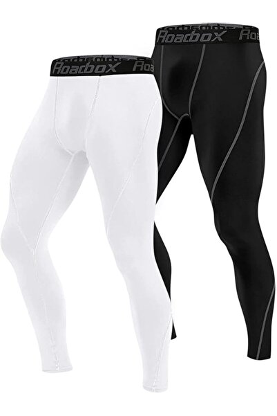 Roadbox Compression Shorts Mens 3 Pack, Sports Underwear Base Layer Shorts, Q...