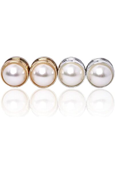 GENERAL Strong Hijab Magnets Pearl Safety Magnetic Hijab Pins for Clothes Sca...