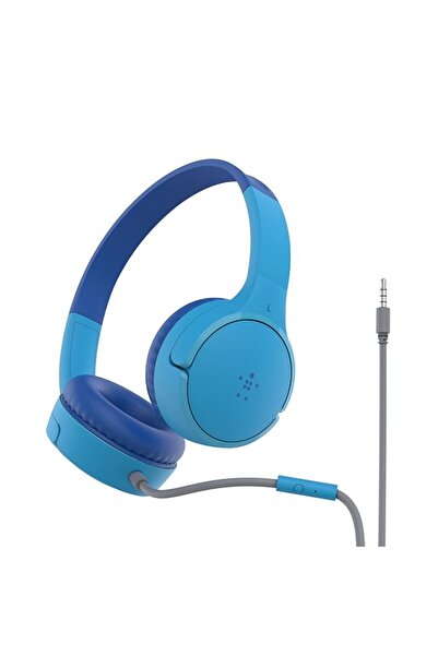 Belkin SoundForm Mini Wired On-Ear Headphones for Kids, Over-Ear Headset for ...