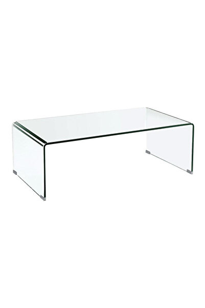 woodwell GLASSER Τραπεζάκι Σαλονιού Καθιστικού Διάφανο Γυαλί 12mm