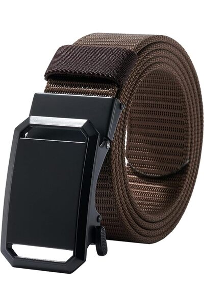 GENERAL LionVII Ratchet Belts for Men - Mens Fashion Belt Nylon Fabric 1 3/8"...