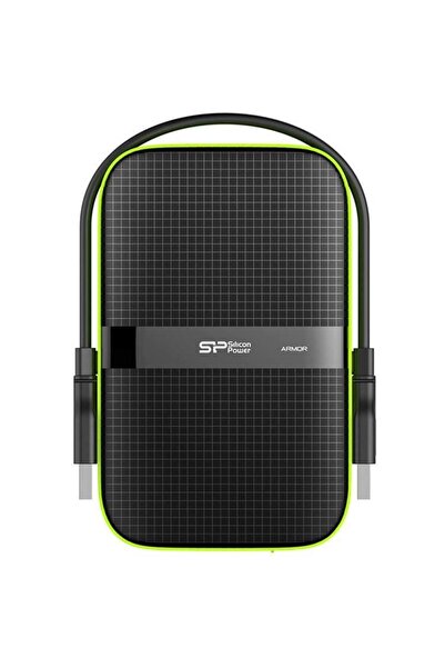 Silicon Power Armor A60 HDD extern 5TB 2.5 " USB 3.0 Negru/Verde