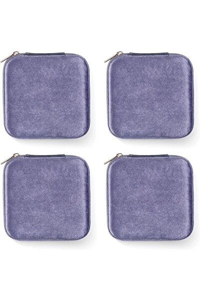 GENERAL ZPROW Plush Velvet Travel Jewelry Case, Organizer, Box, Small Case fo...