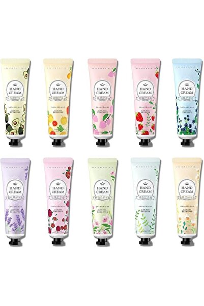YHRY 10 Pcs Hand Cream Gifts Set, Mini Moisturizing Hand Lotion for Dry Crack...