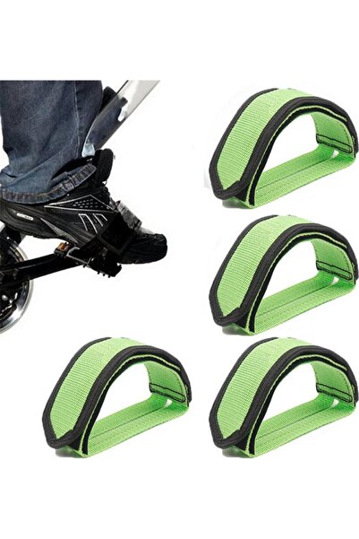 STARSTAR 2 blue exercise bike pedal straps.