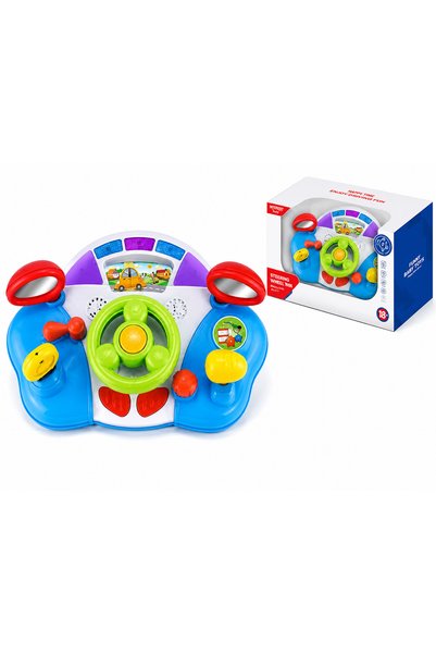 Generic Brand طاولة عربية على شكل مقود سيارة Car Steering Wheel Shaped Stroll...