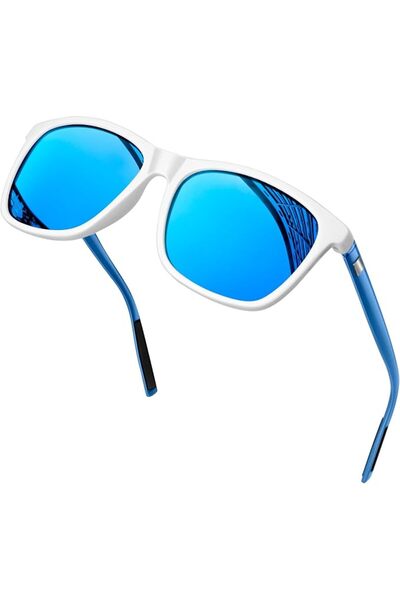 KANASTAL Polarized Sunglasses Men Women Square Sunglasses UV400 Fashion Fishi...