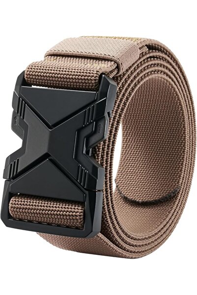 GENERAL LionVII Heavy Duty Quick Release Belt, Elastic Stretch 1.5" Web Work ...
