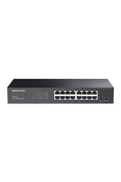 Mercusys 16-Port Gigabit Ethernet Desktop/Rackmount Switch, 32 Gbps, Auto MDI...