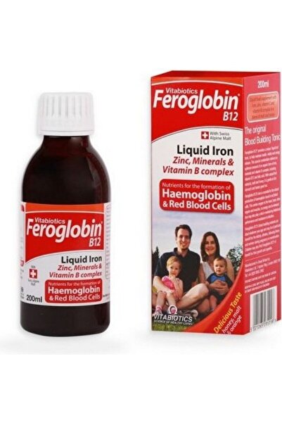 Vitabiotics Feroglobin B12 Syrup 200 mL