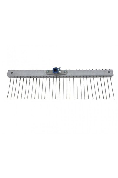 BETON TROWEL Perie abrazivă metalică pentru beton, Beton Trowel, lățime perie 600mm, mâner extensibil lungime 6m, BT14852