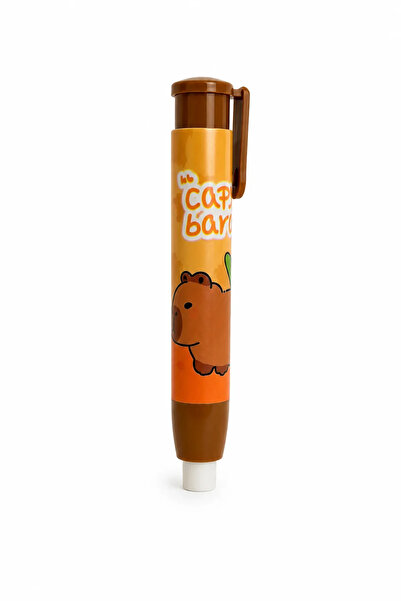Bereketli Store Capy Bara Pencil Eraser |   Cute Designed Pencil Eraser 1 Piece