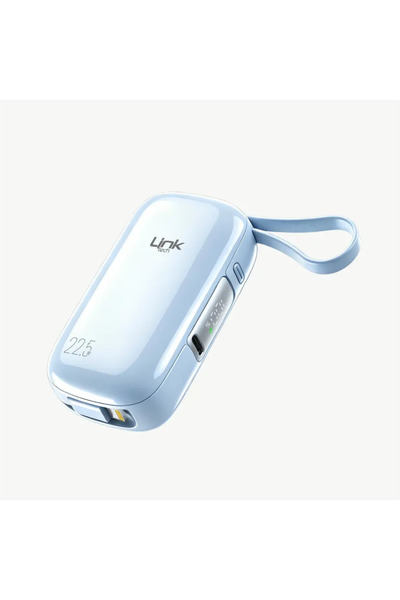 Linktech MP11 Mini Type-C ve Lightning Şarj Kablolu 22.5W 9600mAh Hızlı Power...