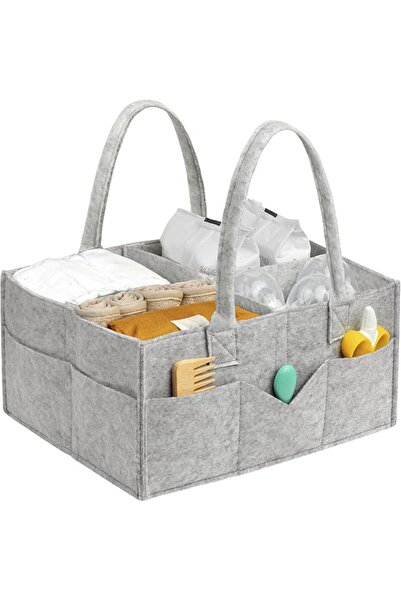 NALACAL Diaper Caddy Organizer - Nursery Storage Bin, Baby Organizer for Nurs...