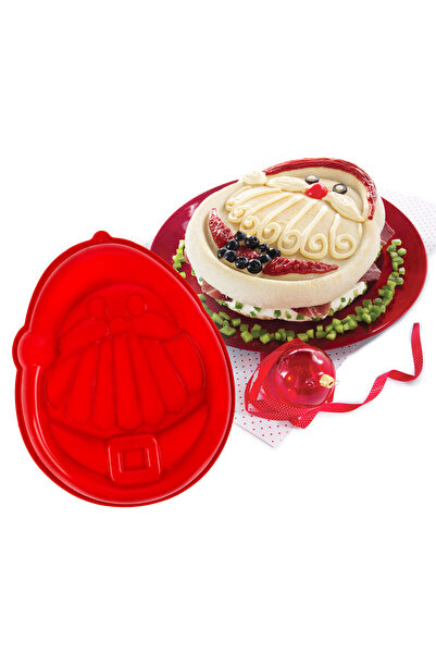 Alista Home Silicone cake mold, Santa Claus model, 24x30 cm