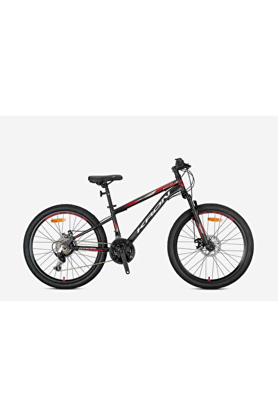 Kron Vortex 4.0 27.5 Jant 15K 21 Vites M.Disk M.Siyah Gri Kırmızı