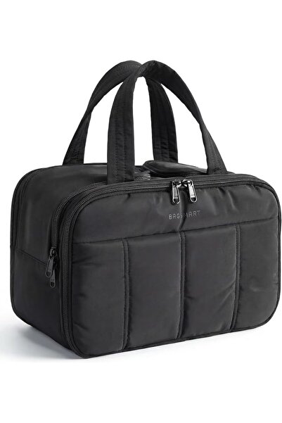 BAGSMART Travel Toiletry Bag, Puffy Large Toiletry Bag for Women, Lightweight...