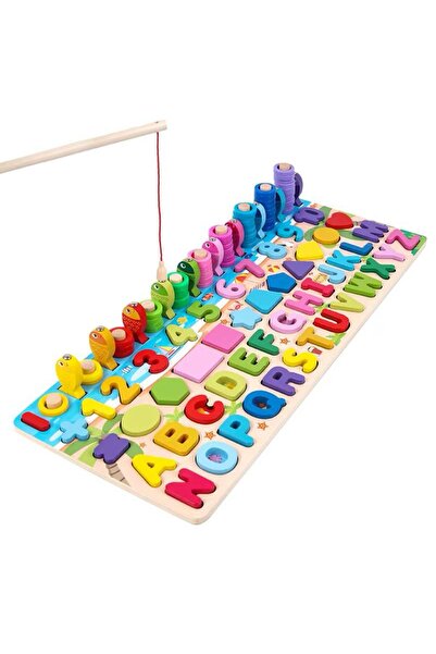 IM FineLife 6 in 1 Wooden Montessori Educational Board - Logarithmic Board | ...