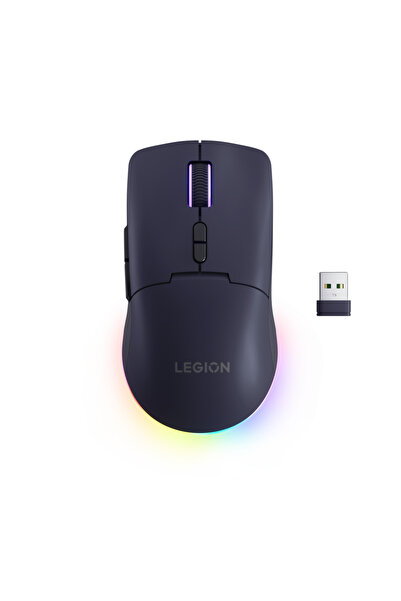 LENOVO Legion M220 Ασύρματο Ποντίκι Gaming RGB, Οπτικό, 7 Κουμπιά, Μωβ Νεφέλωμα
