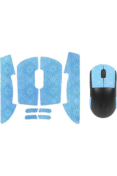 Generic Mouse Sweat Absorption Sticker 6D Pattern Protective Stickers Kit,Sem...