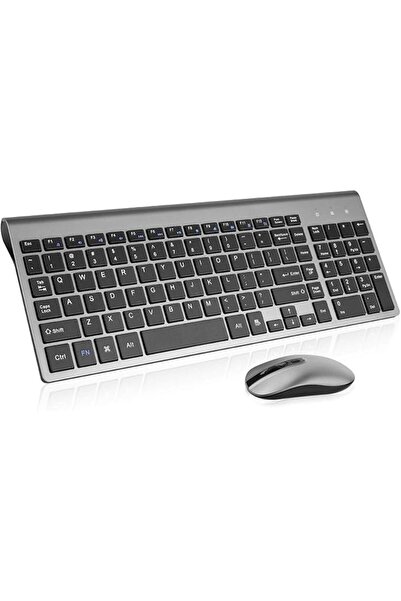 GENERAL cimetech Wireless Keyboard and Mouse Combo, 2.4G Ultra-Thin Sleek Com...