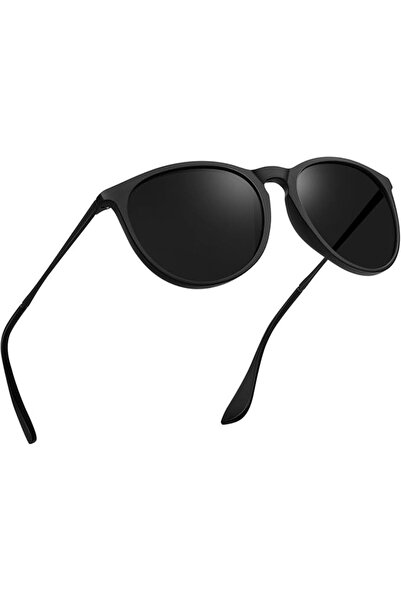 Rimerakea Polarized Sunglasses for Mens and Womens UV Protection Round Classi...